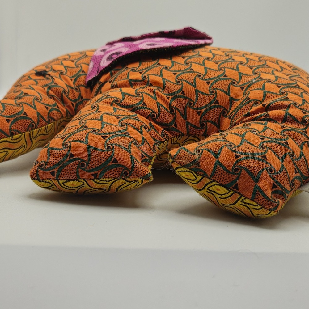 Shongololo South African Cape Town Colorful Patchwork Elephant Plush Stuffed F22 - Picture 5 of 6